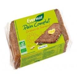 Pain noir tournesol 500g Evernat  dans votre magasin bio en ligne Etiketbio.eu