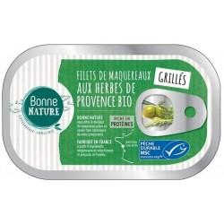 Maquereaux grille herbes de provence 100g Bonne Nature  dans votre magasin bio en ligne Etiketbio.eu