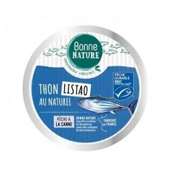 Thon listao au naturel 160g Bonne Nature  dans votre magasin bio en ligne Etiketbio.eu