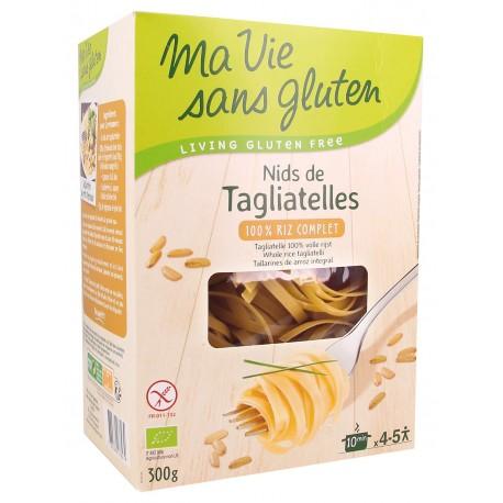 Nids de tagliatelle 100% riz complet 300g Ma Vie Sans Gluten  dans votre magasin bio en ligne Etiketbio.eu