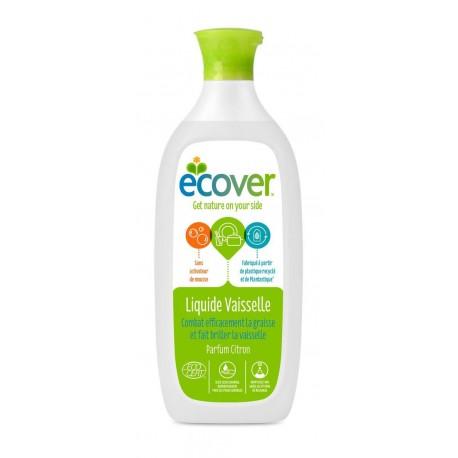 LIQUIDE VAISSELLE MAIN CITRON 500ML | ECOVER chez Etik&Bio