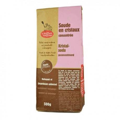 Soude en cristaux concentree 500g La Droguerie Écologique dans votre magasin bio en ligne Etiketbio.eu Soude en cristaux concentree 500g La Droguerie Écologique dans votre magasin bio en ligne Etiketbio.eu