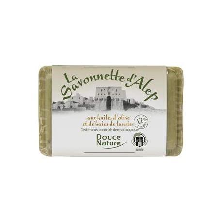 Savonnette d'alep 100g Douce Nature dans votre magasin bio en ligne Etiketbio.eu Savonnette d'alep 100g Douce Nature dans votre magasin bio en ligne Etiketbio.eu