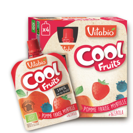 COOL FRUITS FRAISE MYRTILLE X4 COOL FRUITS FRAISE MYRTILLE X4