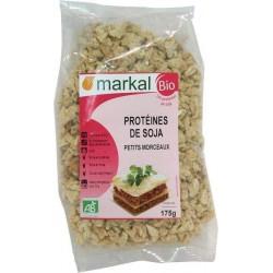 PROTEINE DE SOJA PETITS MORCEAUX 175G MARKAL dans votre magasin bio en ligne Etiketbio.eu