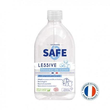 Lessive liquide douceur de coton 1l SAFE dans votre magasin bio en ligne Etiketbio.eu Lessive liquide douceur de coton 1l SAFE dans votre magasin bio en ligne Etiketbio.eu
