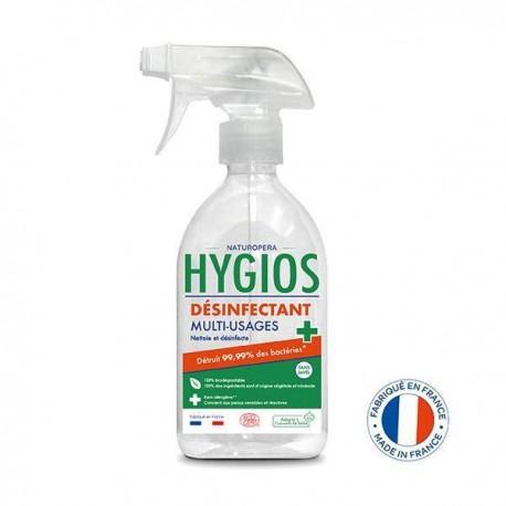 Hygios desinfectant surfaces 500ml Hygios dans votre magasin bio en ligne Etiketbio.eu Hygios desinfectant surfaces 500ml Hygios dans votre magasin bio en ligne Etiketbio.eu