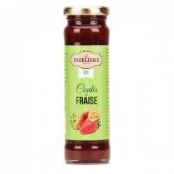 Coulis de fraise 165g 70% de fruits Culinat dans votre magasin bio en ligne Etiketbio.eu