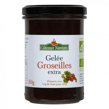 GELEE GROSEILLE 260G | COTEAUX NANTAIS | Acheter sur EtiketBio.eu