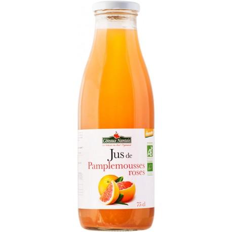 Jus pamplemousse rose 75cl Coteaux Nantais dans votre magasin bio en ligne Etiketbio.eu Jus pamplemousse rose 75cl Coteaux Nantais dans votre magasin bio en ligne Etiketbio.eu