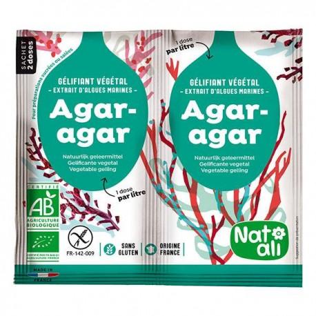 AGAR AGAR BIO EN POUDRE 2X4G | NATALI | Acheter sur EtiketBio.eu