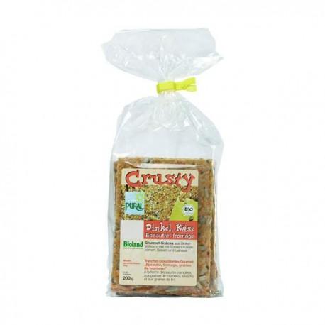Crusty epeautre fromage 200g Puraliment  dans votre magasin bio en ligne Etiketbio.eu