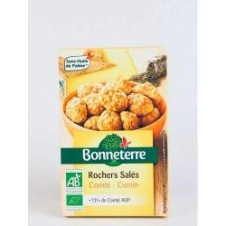 Rochers sales comte cumin 90g Bonneterre  dans votre magasin bio en ligne Etiketbio.eu