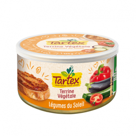 TARTEX LEGUMES DU SOLEIL 125G | TARTEX | Acheter sur EtiketBio.eu