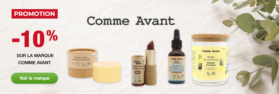 Promotion -10% la marque Comme avant