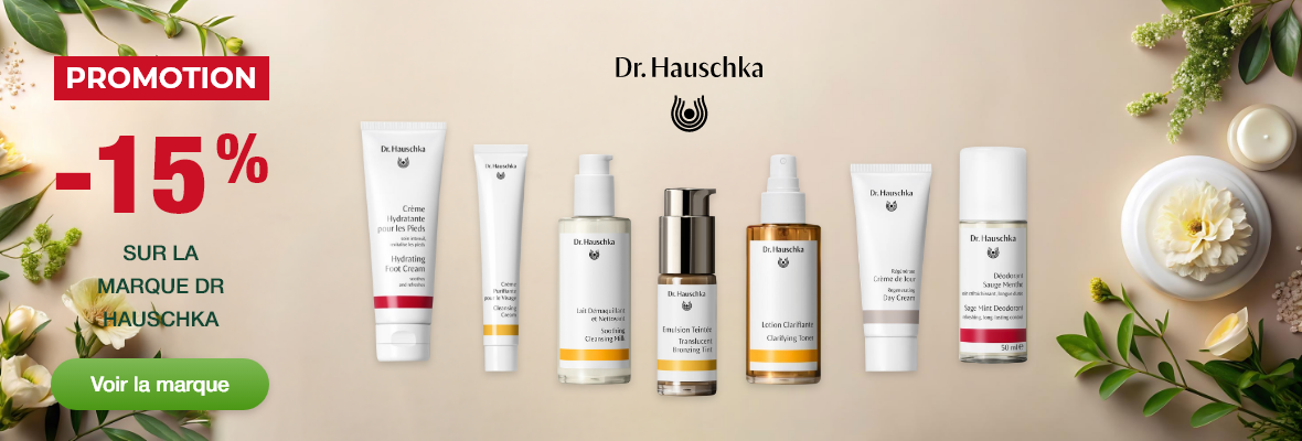 Promotion -15% sur la marque Dr Hauschka