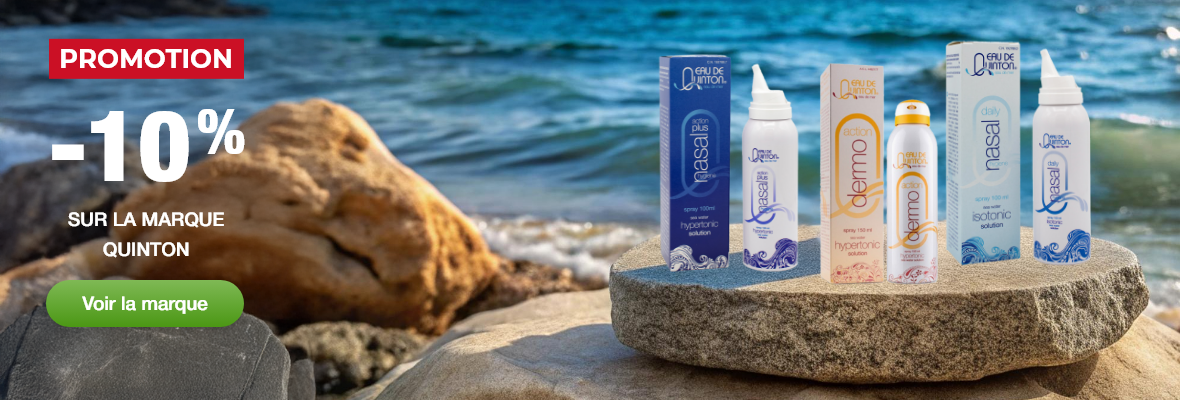 Promotion -10% sur la marque Quinton