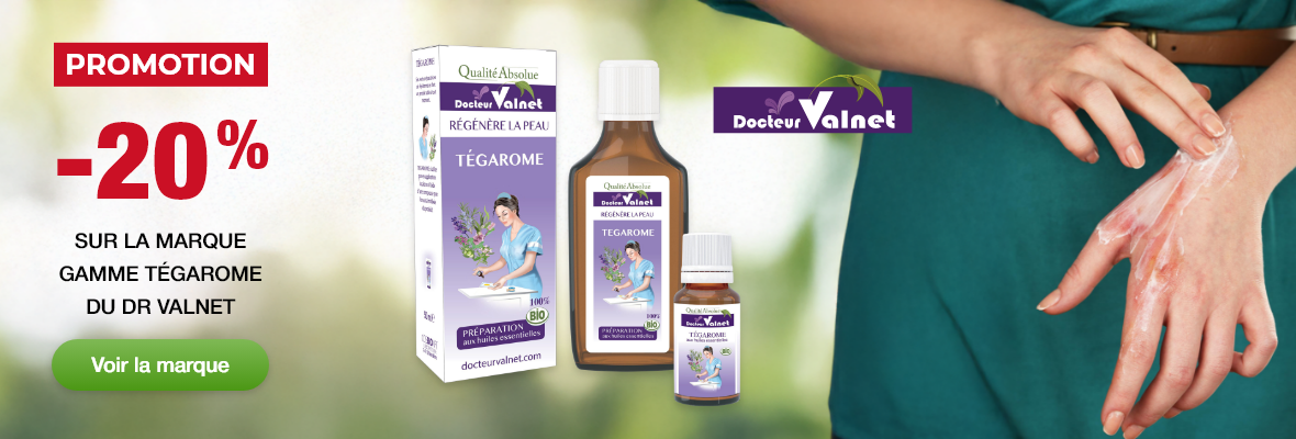 Promotion -20% la marque Docteur Valnet