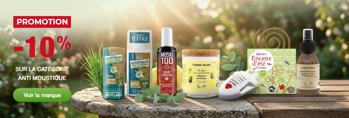 Promotion -10% sur la catégorie anti moustique