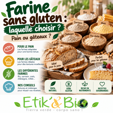 Quelle farine sans gluten choisir ? Le guide par usage