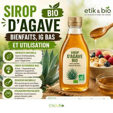 Sirop d'agave bio : bienfaits, utilisation et conseils