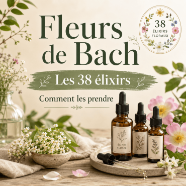 Fleurs de Bach : le guide des 38 élixirs floraux