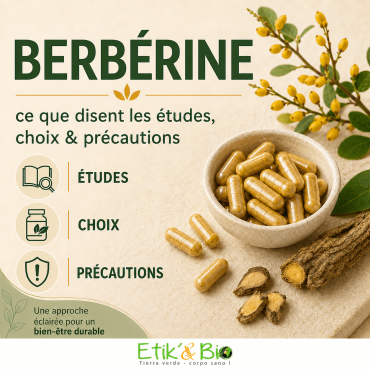 Berbérine : ce que disent les études, comment la choisir et la prendre