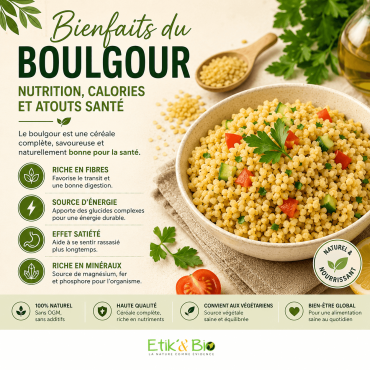 Les bienfaits du boulgour : pourquoi adopter cette céréale au quotidien ?