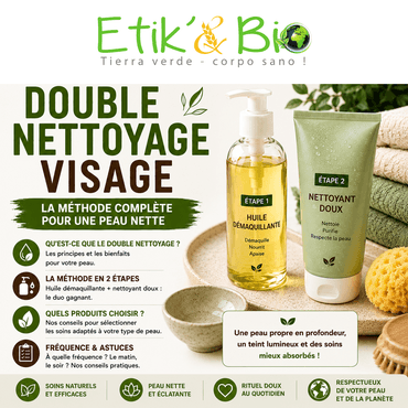 Double nettoyage visage : la méthode complète pour une peau nette