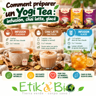 Comment préparer un Yogi Tea : infusion, chai latte à la casserole et version glacée