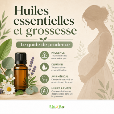 Huiles essentielles et grossesse : le guide de prudence