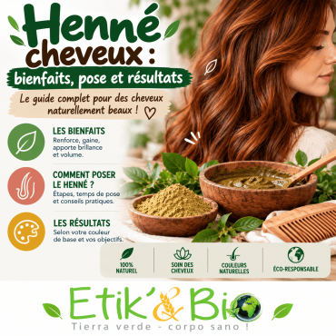 Henné cheveux : bienfaits, pose et résultats