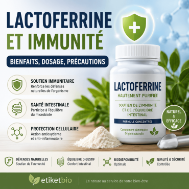 Lactoferrine et immunité : le guide complet