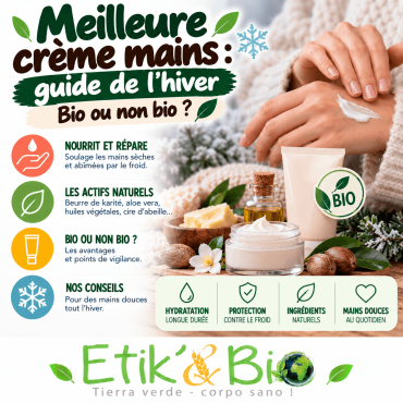 Quelle est la meilleure crème pour les mains ? Le guide de l’hiver, bio ou non bio