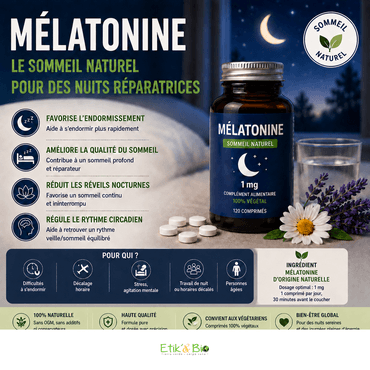 Mélatonine : dangers, effets secondaires et bon usage