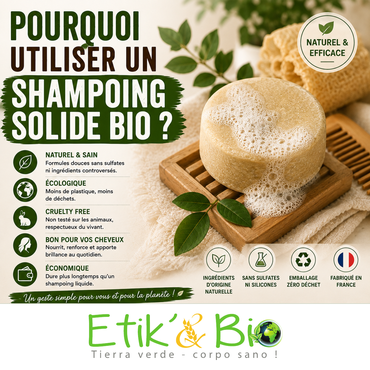 Pourquoi utiliser un shampoing solide bio ? 5 bonnes raisons de sauter le pas
