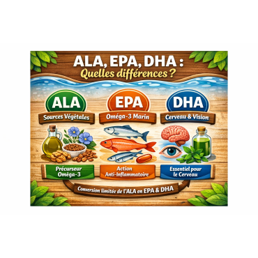 Comment choisir ses oméga 3 : ALA, EPA, DHA, quelles différences ?