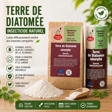 Insecticides naturels : les produits de base et la terre de diatomée