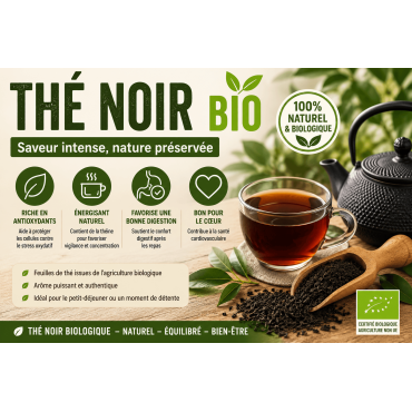 Thé noir : bienfaits, variétés et préparation