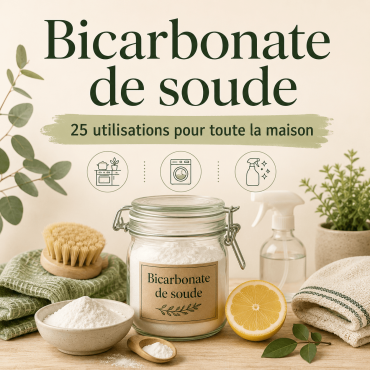 Bicarbonate de soude : 25 utilisations pour toute la maison