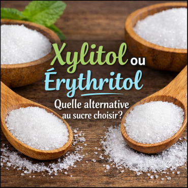 Xylitol ou érythritol : quelle alternative au sucre choisir ?