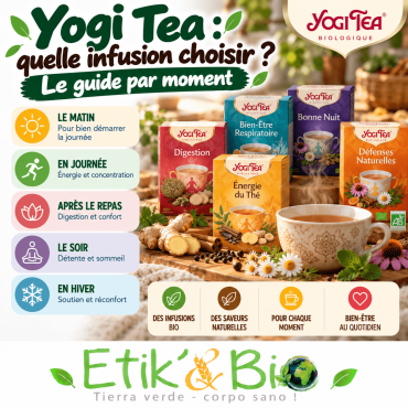 Yogi Tea : quelle infusion choisir ? Le guide des mélanges par moment de la journée